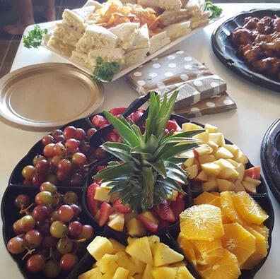 Plate of Arepas from Macondo Colombian Fusion